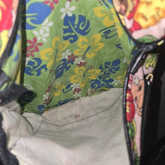 Hawaii Print Handmade Crossbody Zipper Bag - Picture 15 of 16